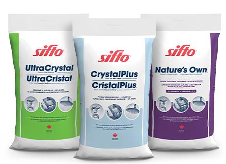 Sifto Water Softening family of products